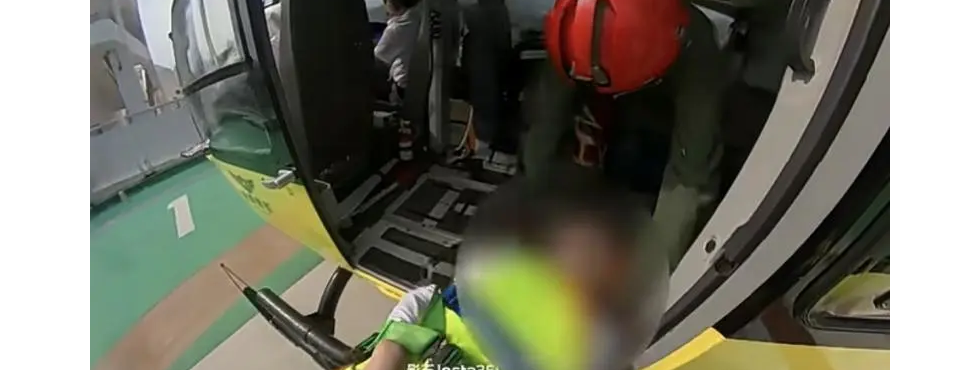 救援快讯：2026正月初五，深圳东部海域发生高坠事故，直升机14分钟极速救援