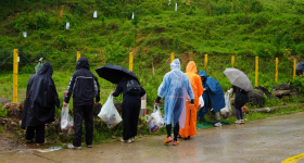 雨中净山，守护妙高：云南Xi游纪户外俱乐部公益行动点亮山野
