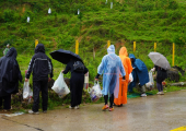 雨中净山，守护妙高：云南Xi游纪户外俱乐部公益行动点亮山野